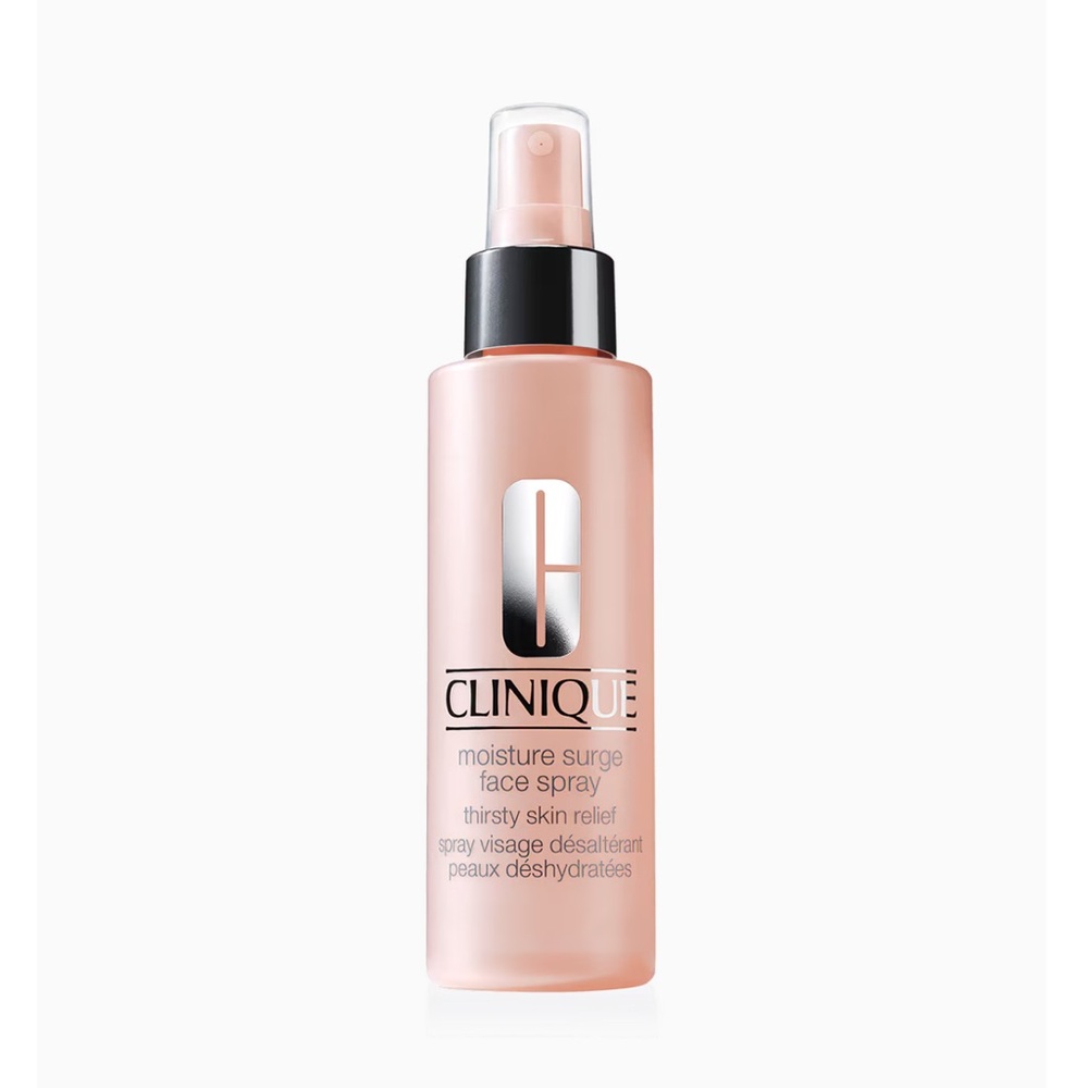 NWT Clinique SET OF 3 Moisture Surge Face Spray Thirsty Skin Relief